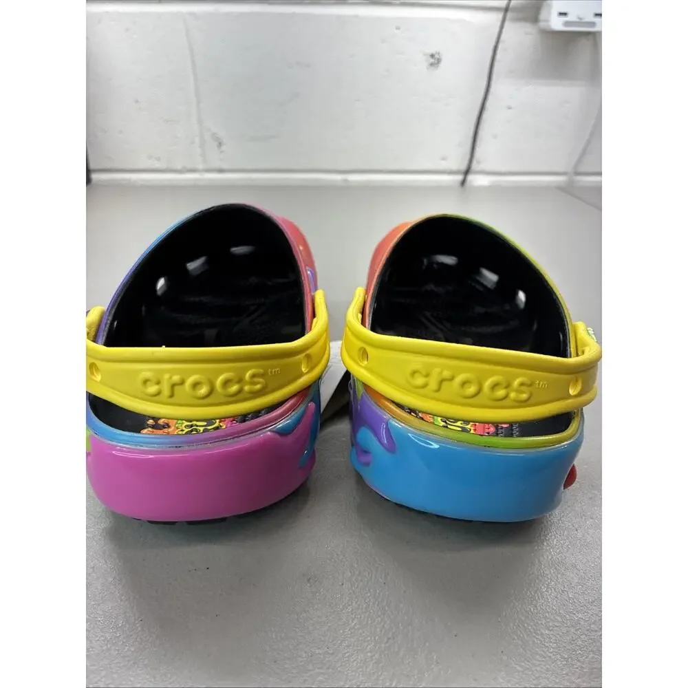 NEW CROCS Gushers Classic Clog w/ Jibbitz Unisex Men's 7 Women’s 9 With Tags